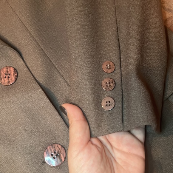 Vintage Double Breasted Wool Blazer - Picture 8 of 8